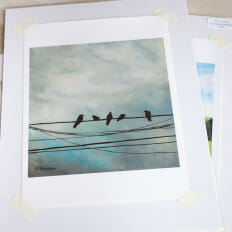 Chillin' and Chattin' - print