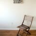 Petals in Golden Sky - original with chair