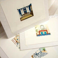 Hamptons Diningroom - print