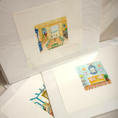 Mamma Mia Diningroom - print