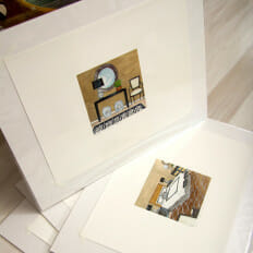 Modern Bachelor Entry - print