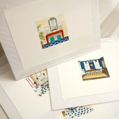 Hamptons Entry - print