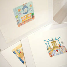 Mamma Mia Entry - print