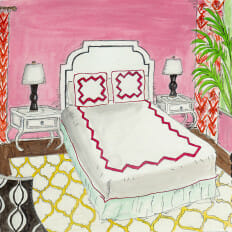 Aloha Chic Bedroom - original front