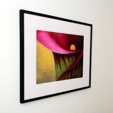 The Pearl - framed limited edition left
