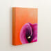 Pink Calla on Orange - original left