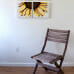 Rustic Sunflower - original with chair