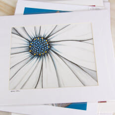African Blue - print