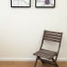 African Blue and African Purple - originals with chair