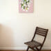 Suzanne's Bridal Bouquet - original with chair