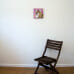 Delaney, the Maine Coon - original pet portrait, with chair