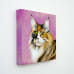 Delaney, the Maine Coon - original pet portrait, left