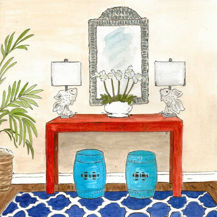 Hamptons Entry - original front
