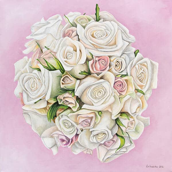 Eva-Marie’s Bridal Bouquet – original Eva-Marie's Bridal Bouquet - original