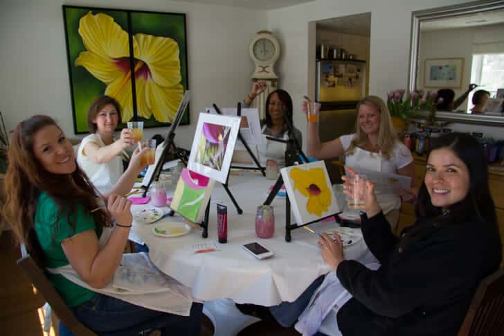 Cocktails and Canvases - April 6 - Cheers!