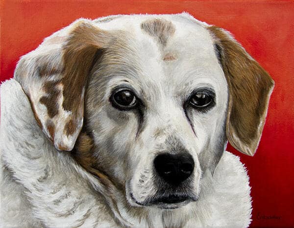 Luke's Portrait - original pet portrait