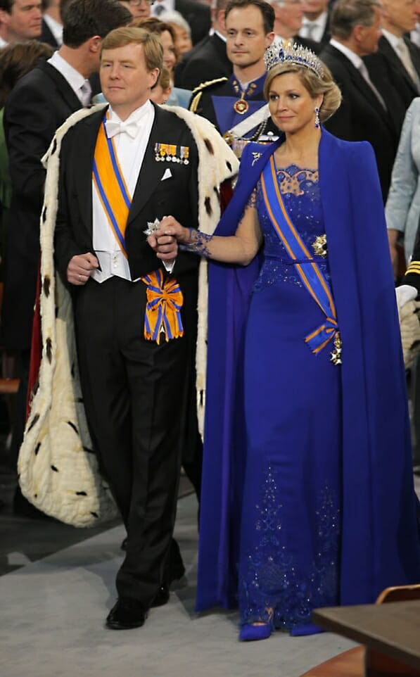 the new king of the Netherlands - King Willem Alexander and Queen Maxima. Photo P.P.E.