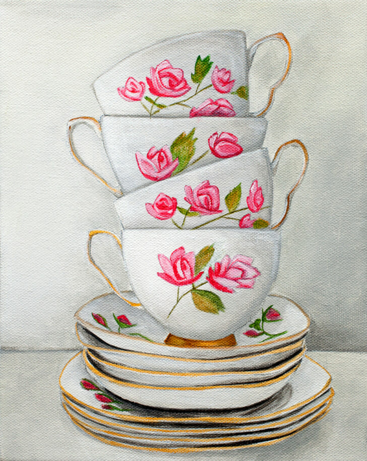 Afternoon Tea - Spring Art Auction 2013, front