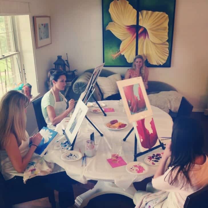 Diana's private Cocktails & Canvases