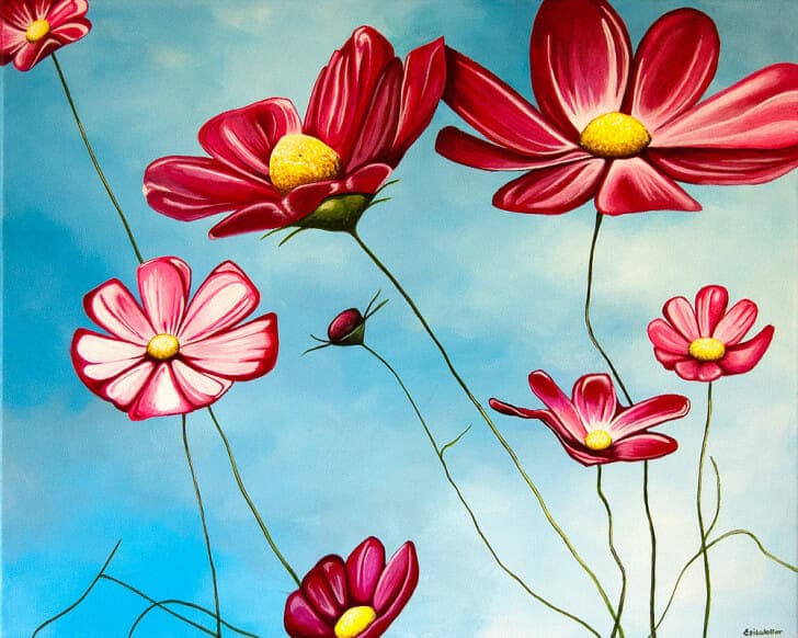 Flowers in the Air - original front