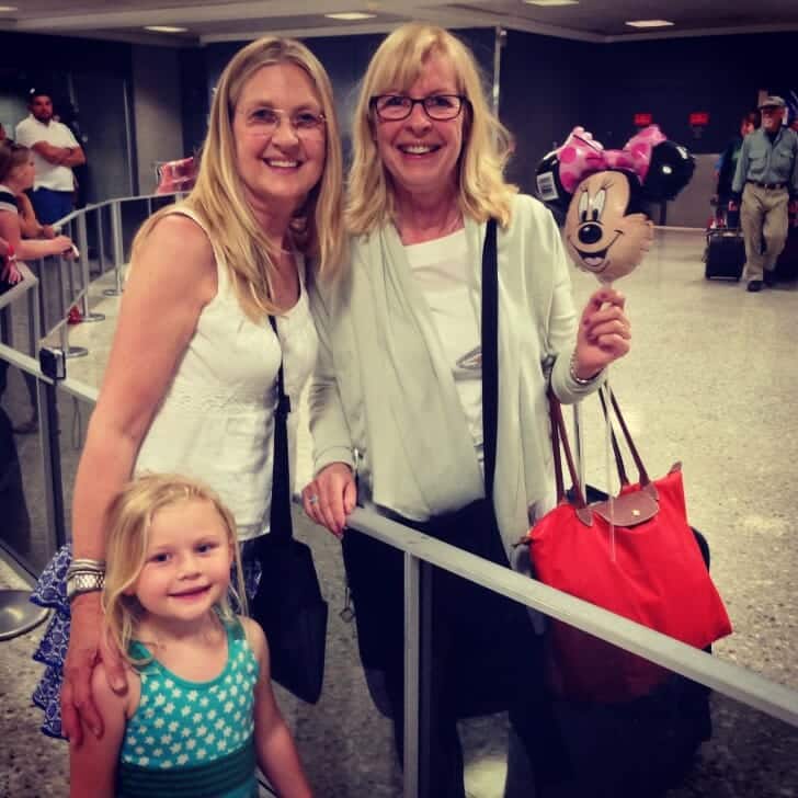 Aunt Maud at the Airport, May 2013