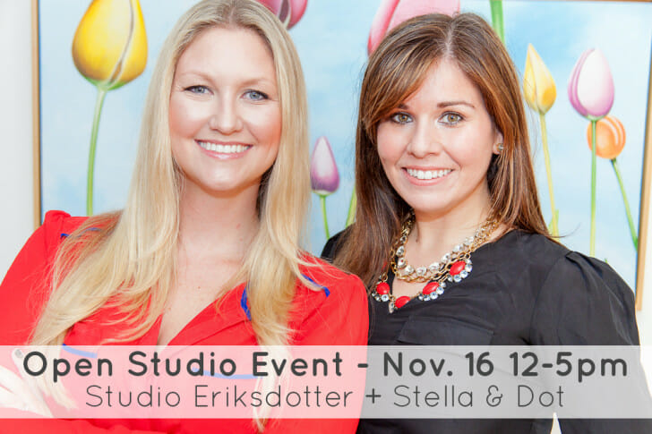 Erica Eriksdotter and Lauren Tracey Riner - Open Studio Event 2013