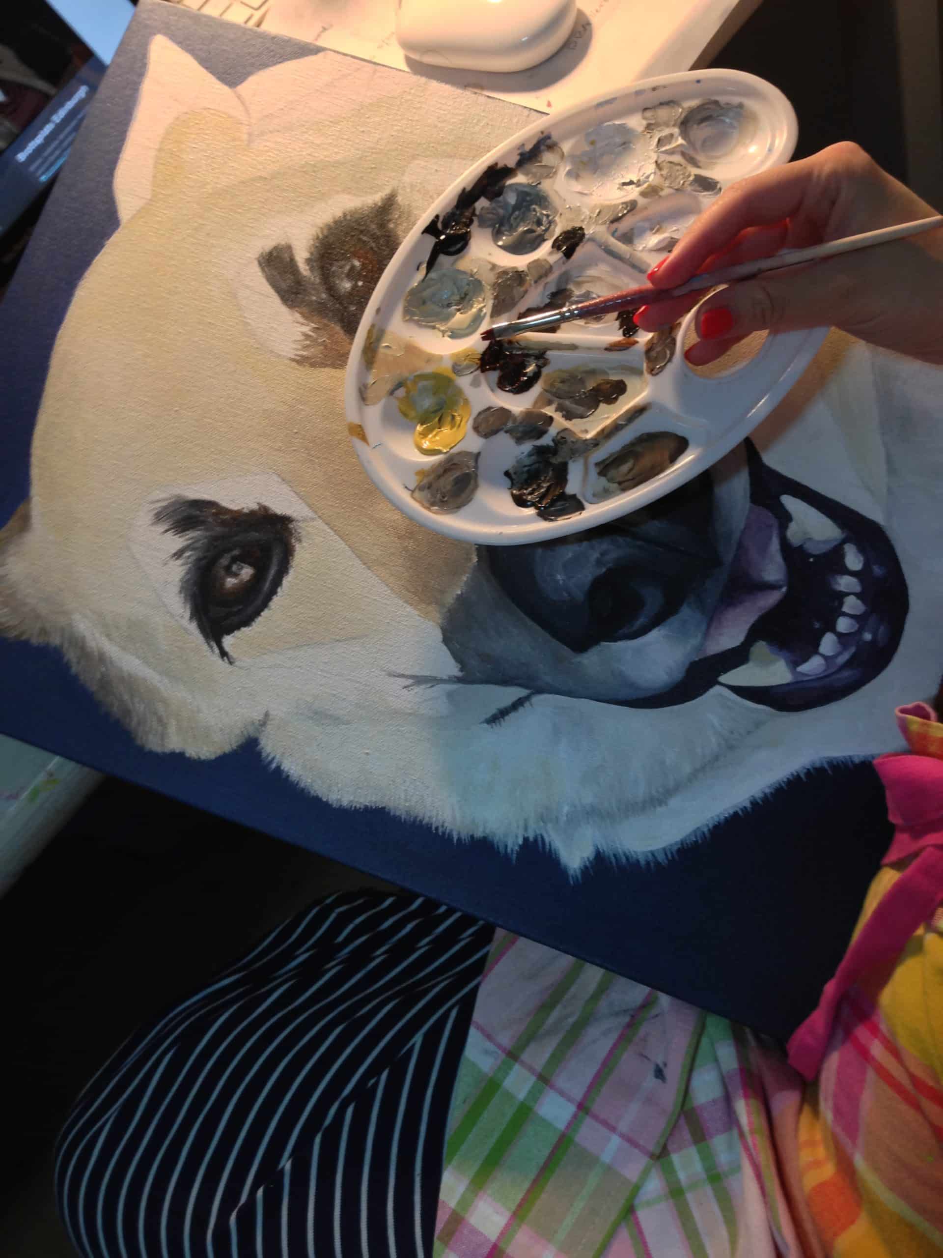 Sasha in progress