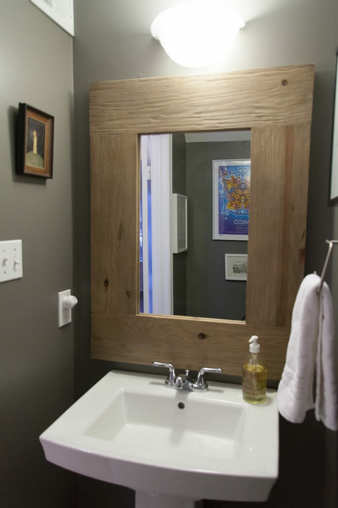 Powder room - After