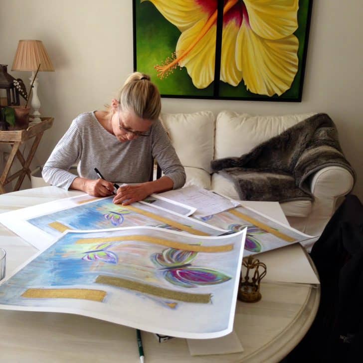 Marita Sunefors Larsson signing limited editions