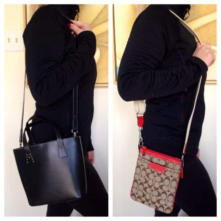 Mulberry and Coach bags