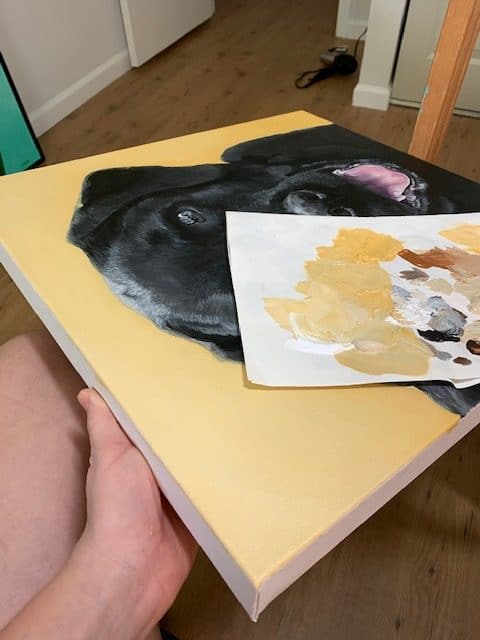 Loki color palette and background color